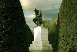 Rodins Thinker, Paris